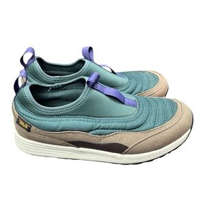 Womens Teva ReEmber‎ Vistaverse Teal Slip On Outdoor Shoes Sneakers Size 8.5
